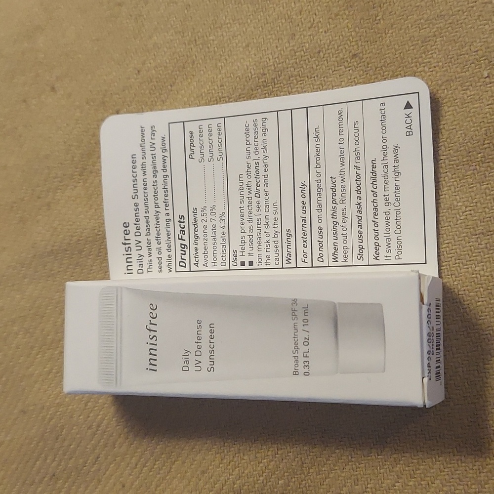 ❤️ Innisfree Daily UV Defense Sunscreen
